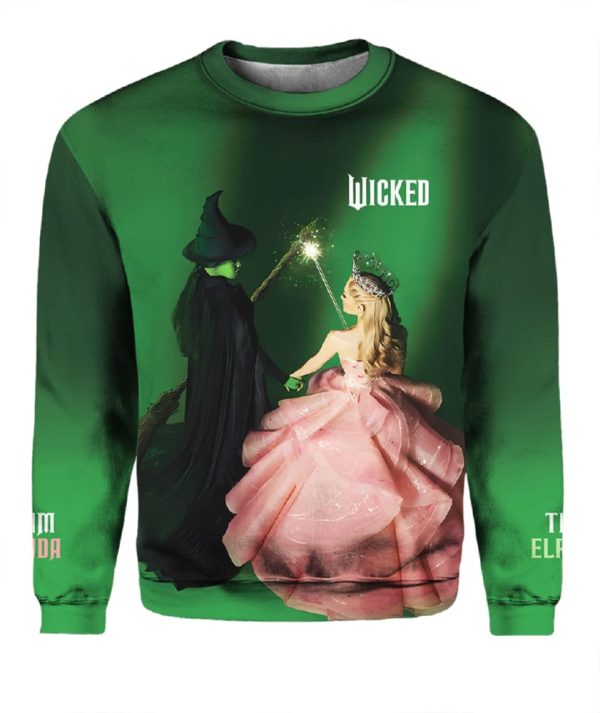 Wizard Of Oz Wicked Change For Good Ugly Sweater