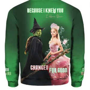 Wizard Of Oz Wicked Change For Good Ugly Sweater 3