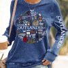 Women’S Outlander Print Sweatshirt