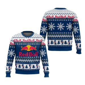 Red Bull Energy Drink Ugly Christmas Sweater