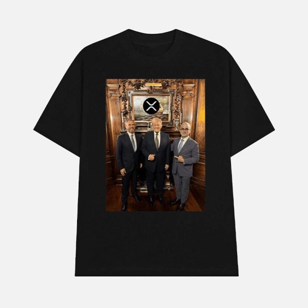 Xrp Ripple Ceo Brad Garlinghouse Dines With Trump Shirt