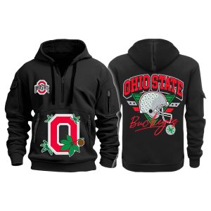 Ohio State Football 2025 Half Zip Hoodie