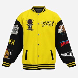 Kendrick Lamar Mustard Not Like Us Goes 1 Baseball Jacket1