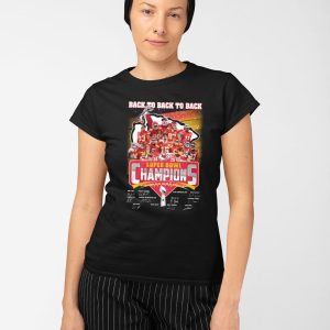 Chiefs Back To Back Super Bowl 2025 Shirt 5