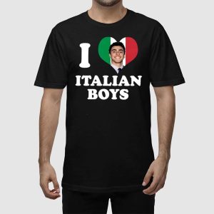 I Love Italian Luigi Mangione Shirt 2