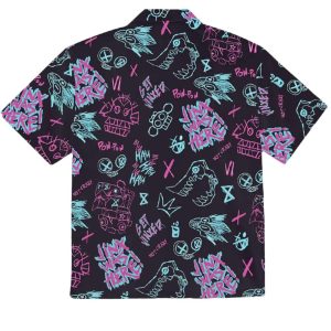 Graffiti Arcane Hawaiian Shirt 3