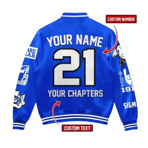 Phi Beta Sigma Fraternity 1914 Baseball Jacket 3