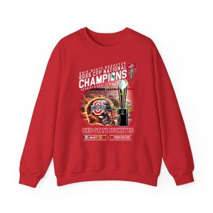 Ohio State 2025 CFP National Champions Scarlet And Gray Forever Shirt 5