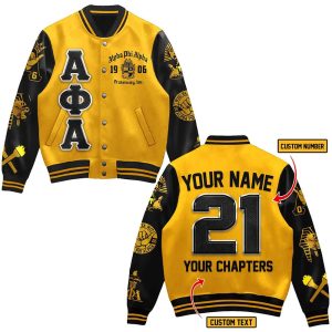 Alpha Phi Alpha 1906 Baseball Jacket