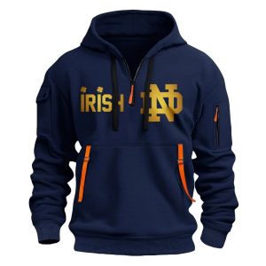 Irish All Fight Quater Zip Hoodie1