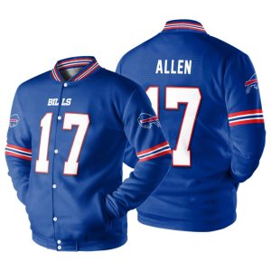 Allen 17 Buffalo Football Unisex Varsity Jacket