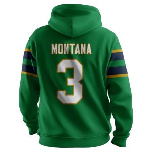 Montana Notre Dame Football Unisex Hoodie2