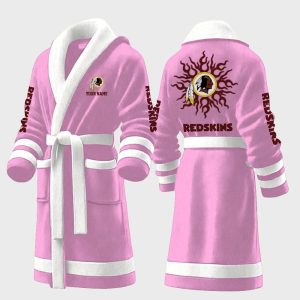 Custom Redskins Luxurious Comfort Bathrobe 3