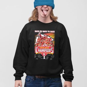 Chiefs Back To Back Super Bowl 2025 Shirt 3