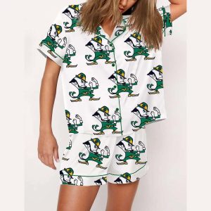 Leprechaun Notre Dame Pajama Set