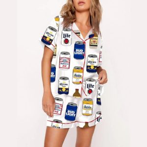 Beer Bottles Pajama Set1