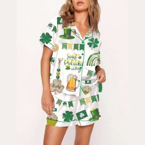 St Patricks Day Pajama Set1