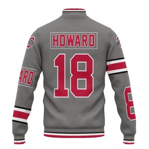 Howard 18 Ohio State Football Unisex Varsity Jacket2