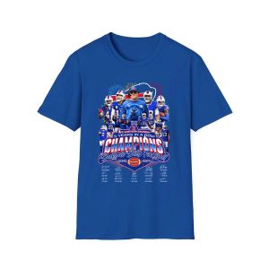 AFC Eastern Division 5 Years In A Row Champions Bills Signature Shirt 1