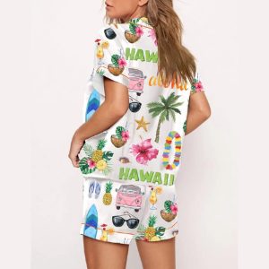 Hawaii Travel Pajama Set2