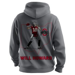 Will Howard Ohio State Football Unisex Hoodie2