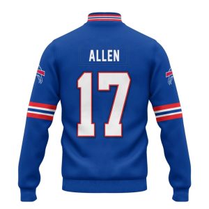 Allen 17 Buffalo Football Unisex Varsity Jacket2