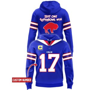 Allen Bills Just One Super Bowl Win Hoodie