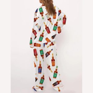 Full Set Of Kentucky Bourbon Whiskey Pajama Set2