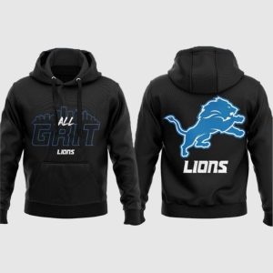 Coach Dan Campbell All Grit Lions Hoodie