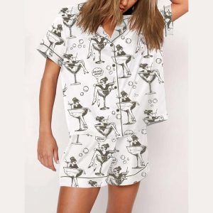 Chismosa Social Club Mexican Print Pajama Set