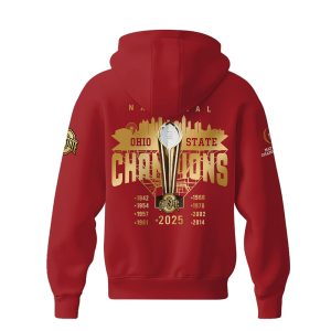 Ohio State National Champions Hoodie 2025 3