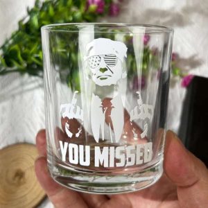 Trump Assassination You Missed Whisky Glasses