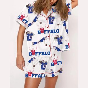 Buffalo Football Allen 17 Pajama Set