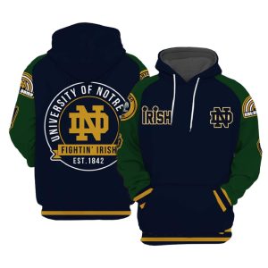 Fighting Irish Football Unisex Hoodie