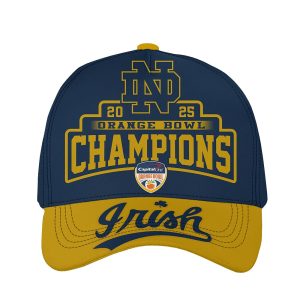 Irish 2025 Orange Bowl Champions Cap 1