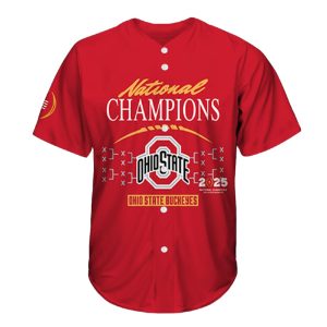 Ohio State National Champions 2025 Jersey 2