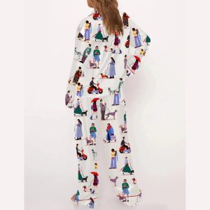 The Dog Walker Pajama Set2