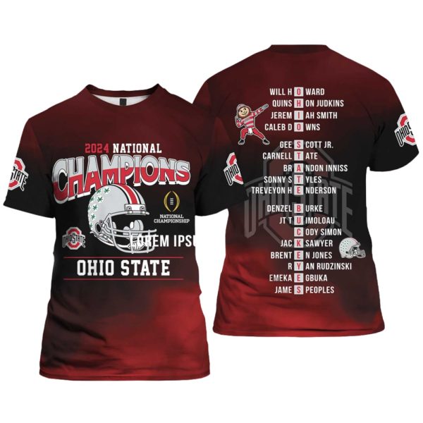 2024 National Champions Ohio State Shirt