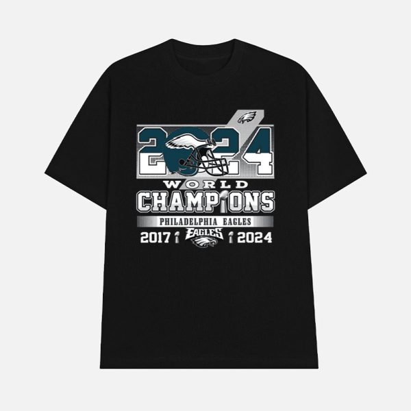 2024 World Champions Eagles SB LIX Shirt