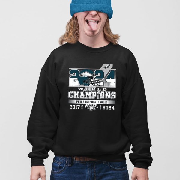 2024 World Champions Eagles SB LIX Shirt