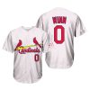 2025 Cardinals Replica Masyn Winn Home White Jersey Giveaway