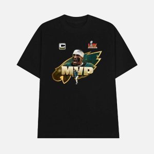 Jalen Hurts Eagles Super Bowl LIX MVP Shirt 1