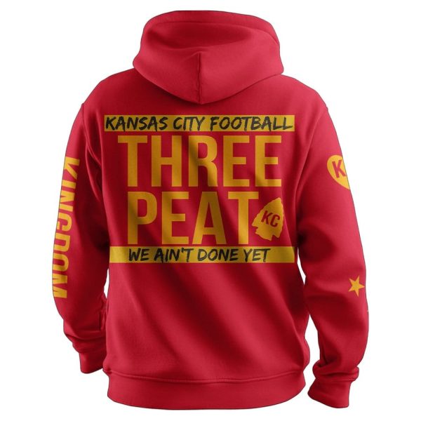 3 Peat Kansas City Football Unisex Hoodie