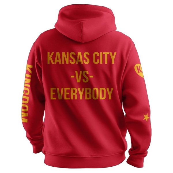 3 Peat Kansas City Vs Everybody Unisex Hoodie