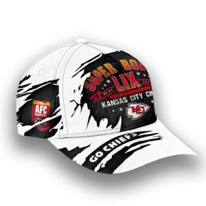 Personalized KC Chiefs Super Bowl LIX Classic Cap1