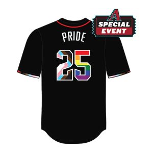 D backs Pride Jersey 2025 Giveaway2