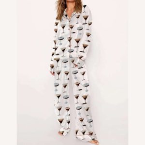 Espresso Martini Cocktail Pajama Set1