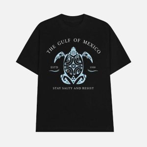 The Gulf Of Mexico Estd 1550 Stay Salty And Resist Shirt 1