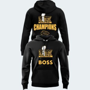 Patrick Mahomes Super Bowl LIX Boss Hoodie