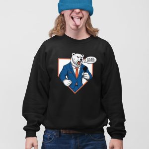 Pete Alonso NY Mets Polar Bear Im Not Fucking Leaving Shirt 3